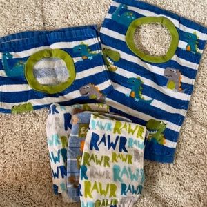 Terrycloth Pullover Cotton Bibs